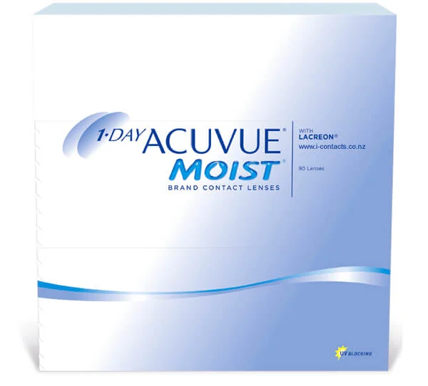 1 Day Acuvue Moist 90 pack (image for) 1 Day Acuvue Moist 90 pack