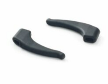 Non-slip silicone hooks